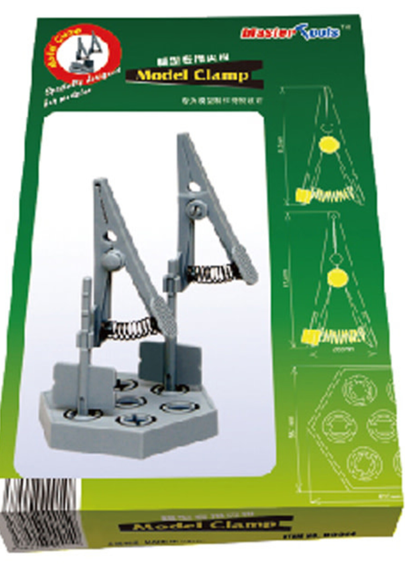 Master Tools TSM9914  Modeling Clamps (2) with Base