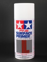 Tamiya (TAM) 865- TAM87044  Surface FINE Primer L White, 180ml Spray Can *