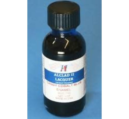 Alclad II Lacquers (ALC) 710 Candy Cobalt Blue Enamel 1 oz
