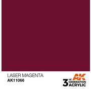 AK INTERACTIVE (AKI) 11066 AK Interactive 3rd Gen Acrylic Laser Magenta17ml
