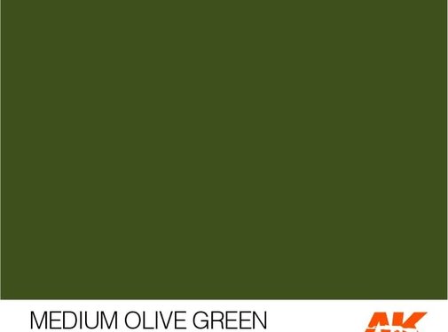 AK_Interactive 11148 AK Interactive 3rd Gen Acrylic Medium Olive Green 17ml