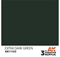 11153 AK Interactive 3rd Gen Acrylic Extra Dark Green 17ml