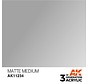11234 AK Interactive 3rd Gen Acrylic Matte Medium 17ml