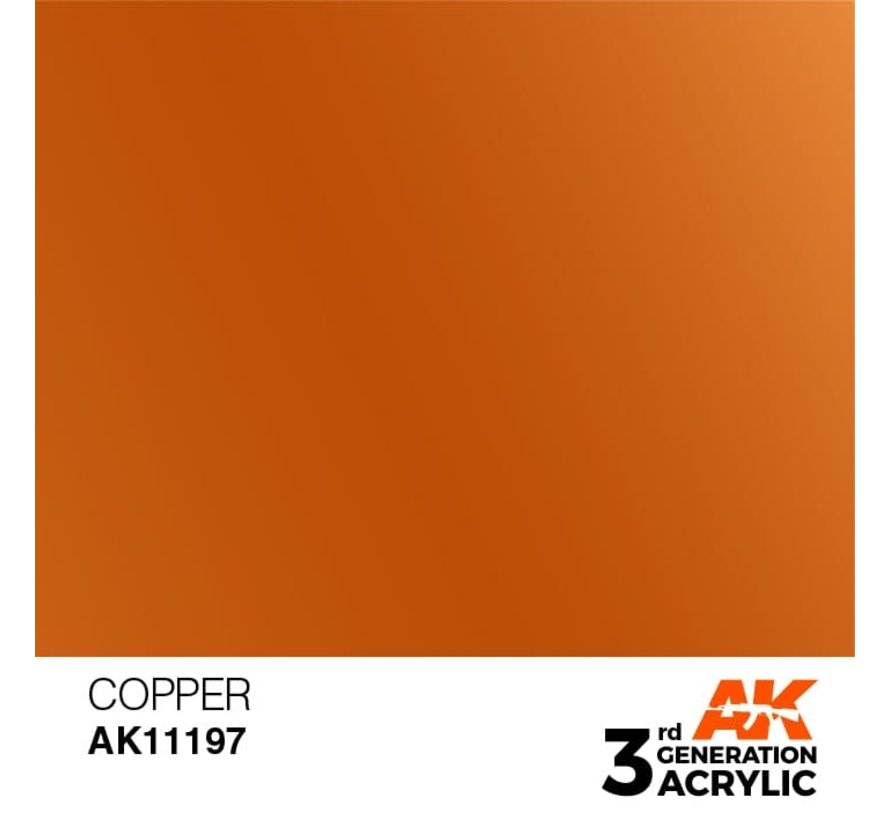 11197 Copper 3rd Gen Acrylic 17ml