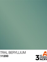 AK Interactive (AKI) 11200 Astral Beryllium 3rd Gen Acrylic 17ml