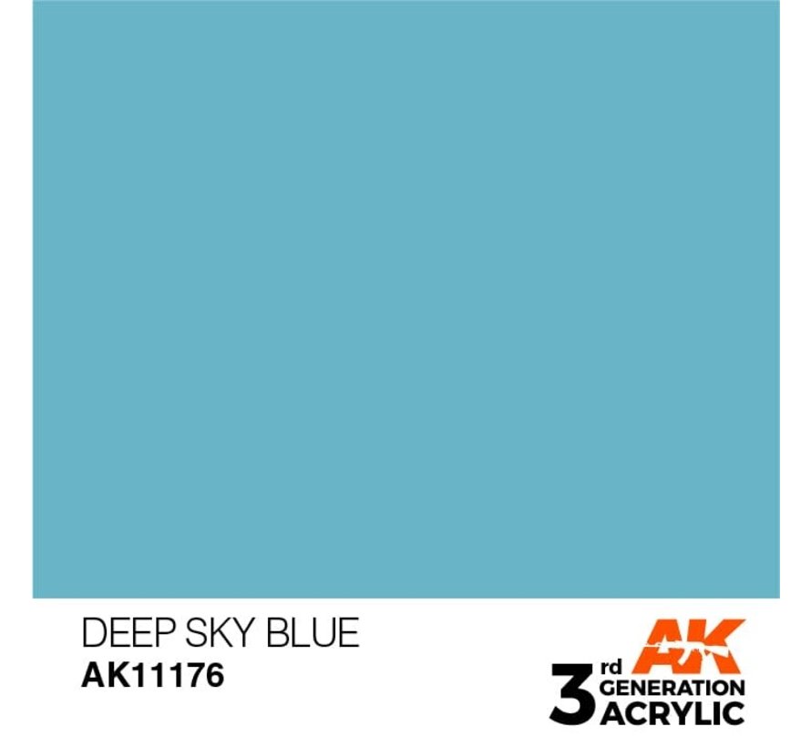11176 Deep Blue 3rd Gen Acrylic 17ml