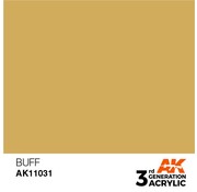 AK Interactive (AKI) 11031 AK Interactive 3rd Gen Acrylic Buff 17ml