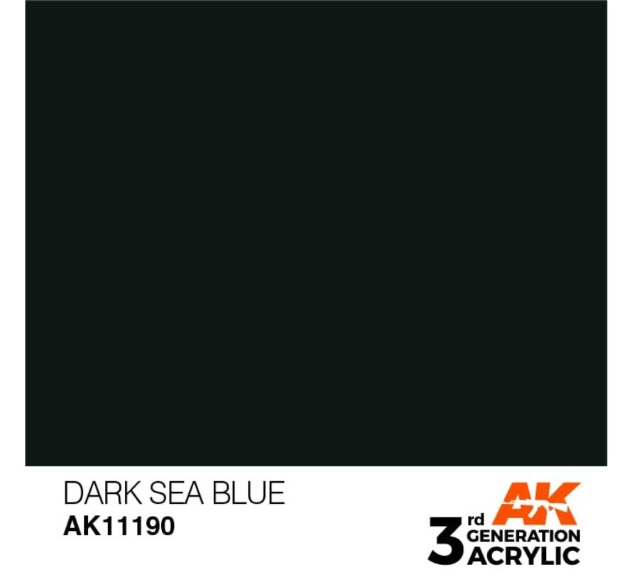 11190 Dark Sea Blue 3rd Gen Acrylic 17ml