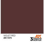 AK INTERACTIVE (AKI) 11075 AK Interactive 3rd Gen Acrylic Violet Red 17ml