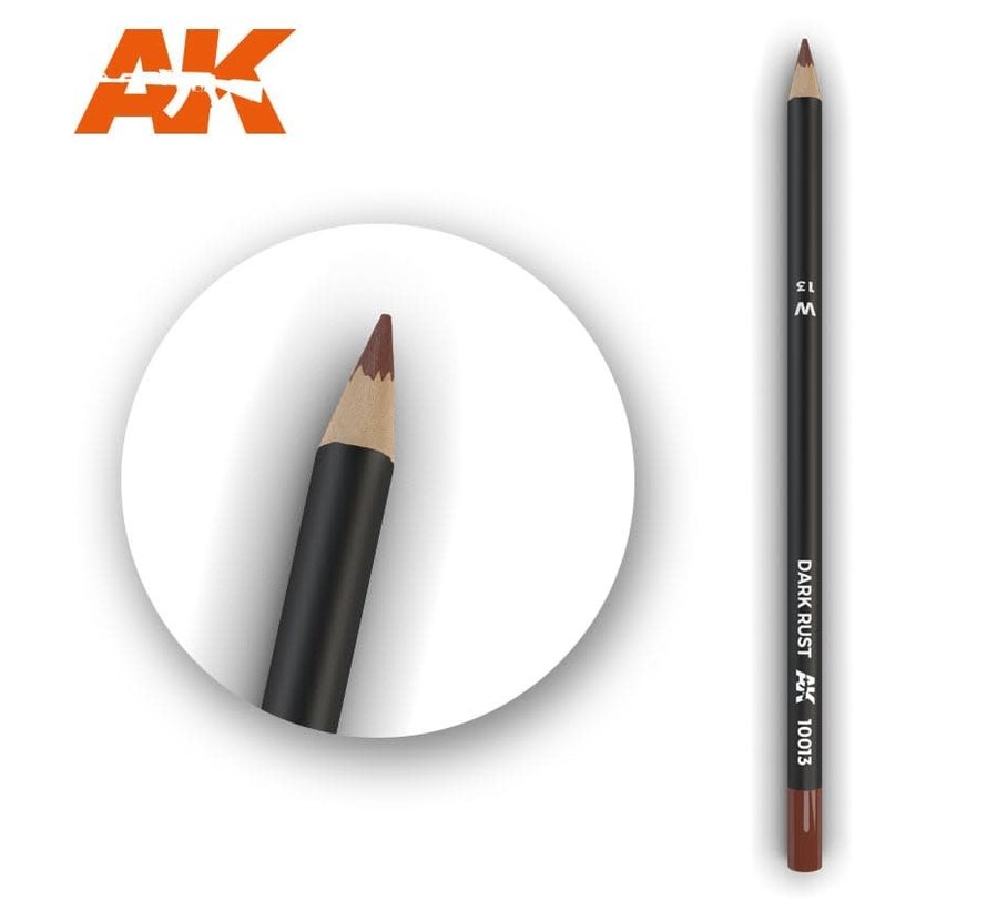 10013 Weathering Pencils  Dark Rust