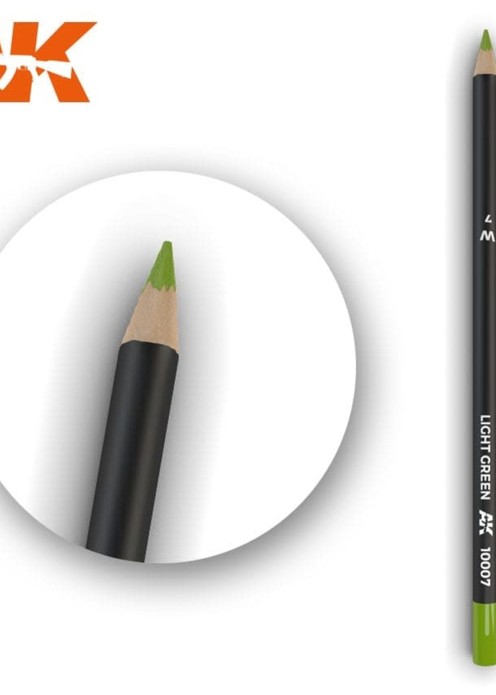 AK Interactive (AKI) AKI10007 Weathering Pencils  Light Green