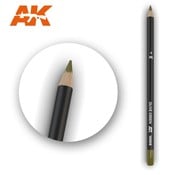 AK INTERACTIVE (AKI) 10006 Weathering Pencils  Olive Green