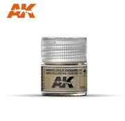 AK_Interactive RC61 Real Colors  DUNKELGELB AUSGABE 44 – DARK YELLOW RAL 7028 VER. ’44 Acrylic Lacquer Paint 10ml Bottle