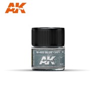AK INTERACTIVE (AKI) RC256 Real Colors  M485 Blue Grey Acrylic Lacquer Paint 10ml Bottle