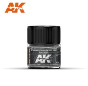 AK_Interactive RC341 Schwarzgrau-Black  Grey RAL 7021 Acrylic Lacquer Paint 10ml Bottle