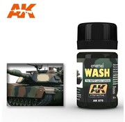 AK_Interactive 75 Nato Vehicle Wash Enamel Paint 35ml Bottle