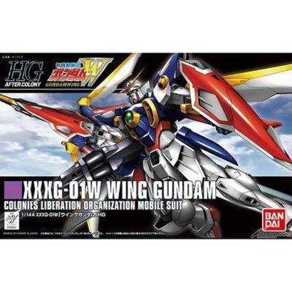 BANDAI MODEL KITS 183663 #162 Wing Gundam "Gundam Wing" Bandai HGAC