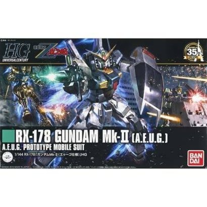 BANDAI MODEL KITS 201311 #193 Gundam Mk-II AEUG "Z Gundam" Bandai HGUC