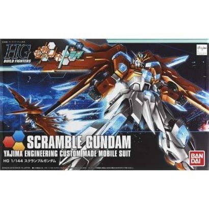 BANDAI MODEL KITS 207605 HGBF 1/144 Scramble Gundam Build Fighters Try