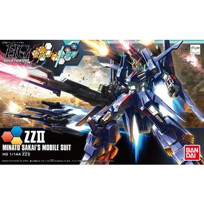 BANDAI MODEL KITS 209074 HG Minato Sakai's ZZII 1:144