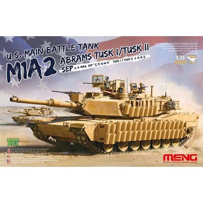 MGK-MENG MODEL KITS Meng 1/35 M1A2 SEP Abrams TUSK I/TUSK II - MMTS026