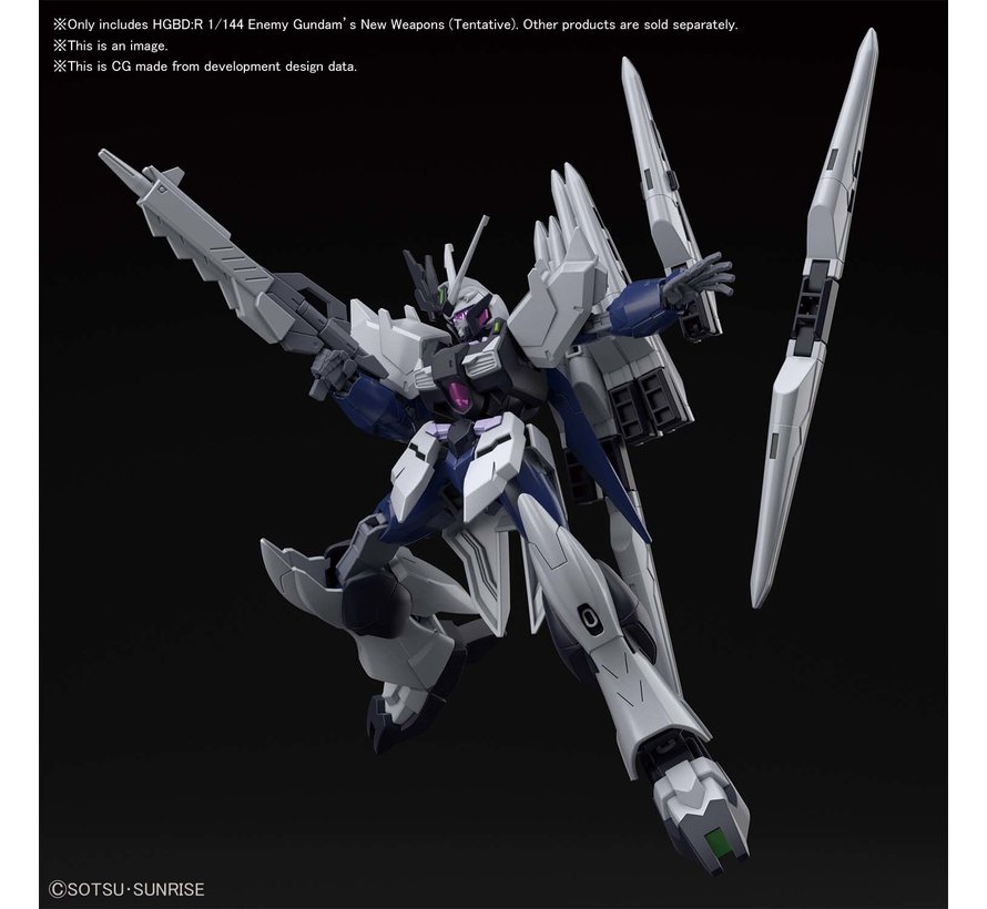 5060247  #30 FAKE NU WEAPONS Weapons "Gundam Build Divers", Bandai Spirits HG Build Divers 1/144