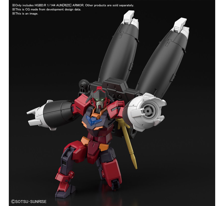 5060432 #35 Aun[RIZE] Armor "Gundam Build Divers RE:Rise", Bandai Spirits HGBD 1/144