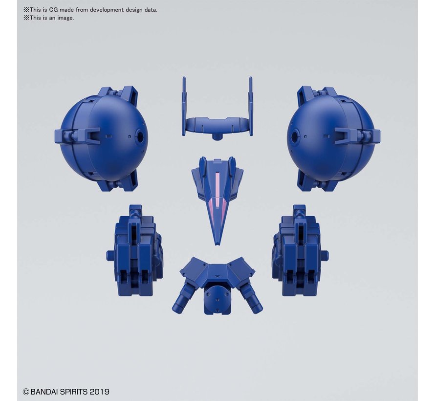 BAN2537339  #27 Cielnova Option Armor For High Mobility (Blue) "30 Minute Missions", Bandai Spirits 30 MM