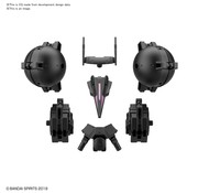 Bandai Cielnova Option Armor For High Mobility (Black) "30 Minute Missions", Bandai Spirits 30 MM
