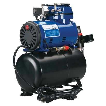 PAS - Paasche Paasche D3000R Diaphragm Compressor with Tank and Regulator