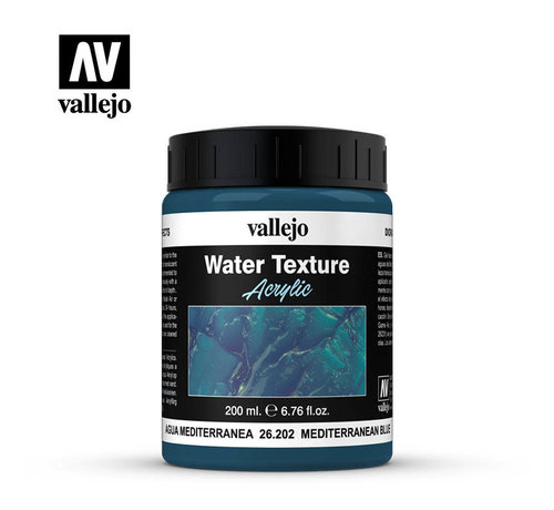 Vallejo Paints 26202 - MEDITERRANEAN BLUE WATER    200ML
