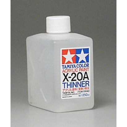 TAM - Tamiya 865- 81040 Acrylic - Poly Thinner X20A 250m