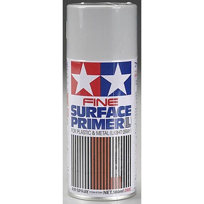 TAM - Tamiya 865- 87064 Fine Surface Primer L Light Gray 180 ml
