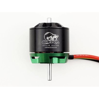 COB Cobra Motors Cobra C-2213/18 Brushless KV=1350 Brushless Airplane Motor