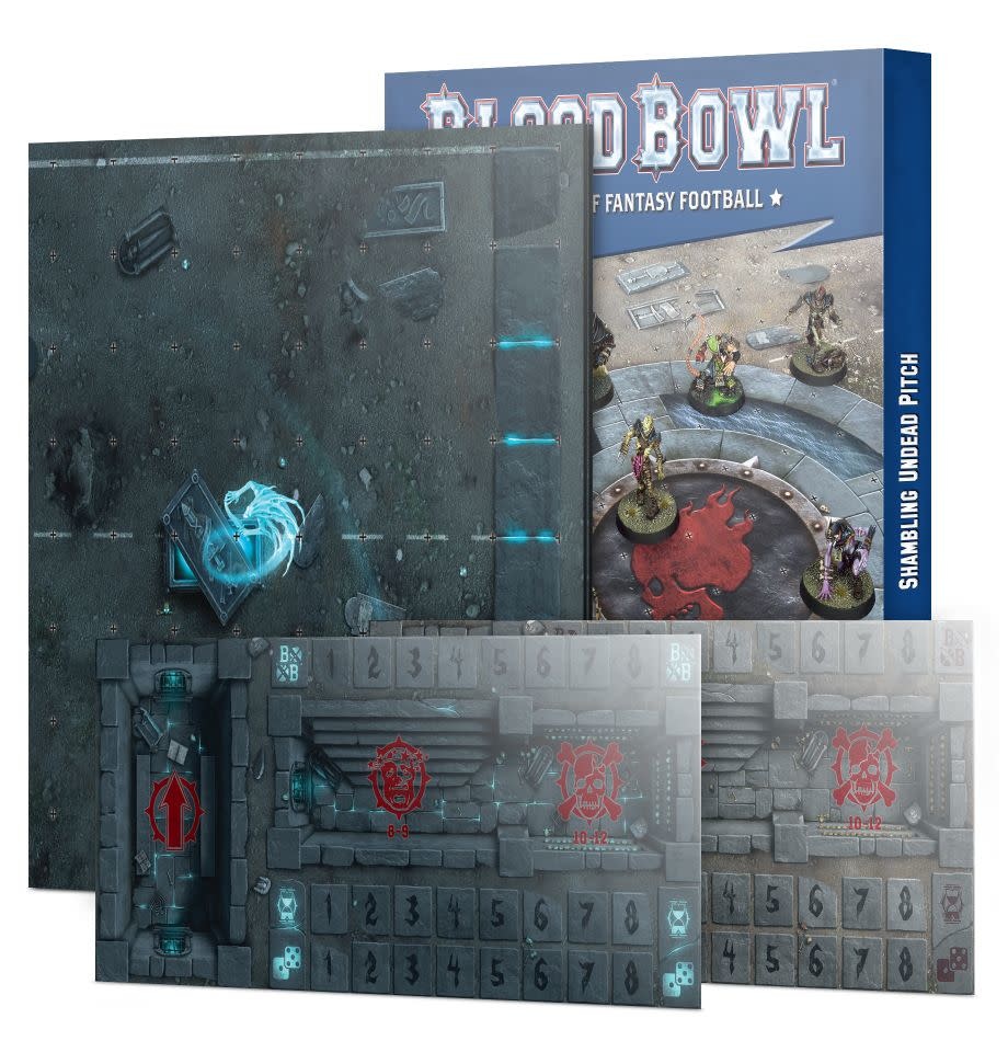 BLOOD BOWL SHAMBLING UNDEAD PITCH M R S Hobby Shop