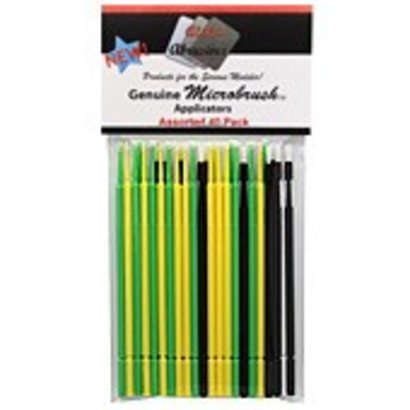 APA - Alpha Precision Abrasives 1400 Micro Brushes - Assorted - 40 pack