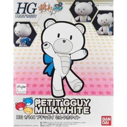 BANDAI MODEL KITS 207601 Build Fighters 1/144 Petit'gguy Milk White