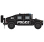 49945955 Humvee(R) Military Vehicle 2-Pack - Assembled -- Police (black)