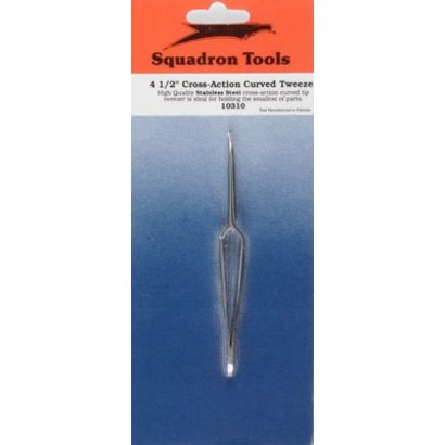 SQU - Squadron 10310 Fine Point Curved X-Action Tweezers *