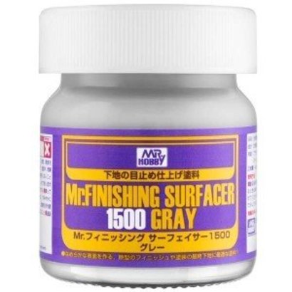 GNZ-Gunze Sangyo SF289 Mr Finishing Surfacer 1500 Gray Liquid 40ml