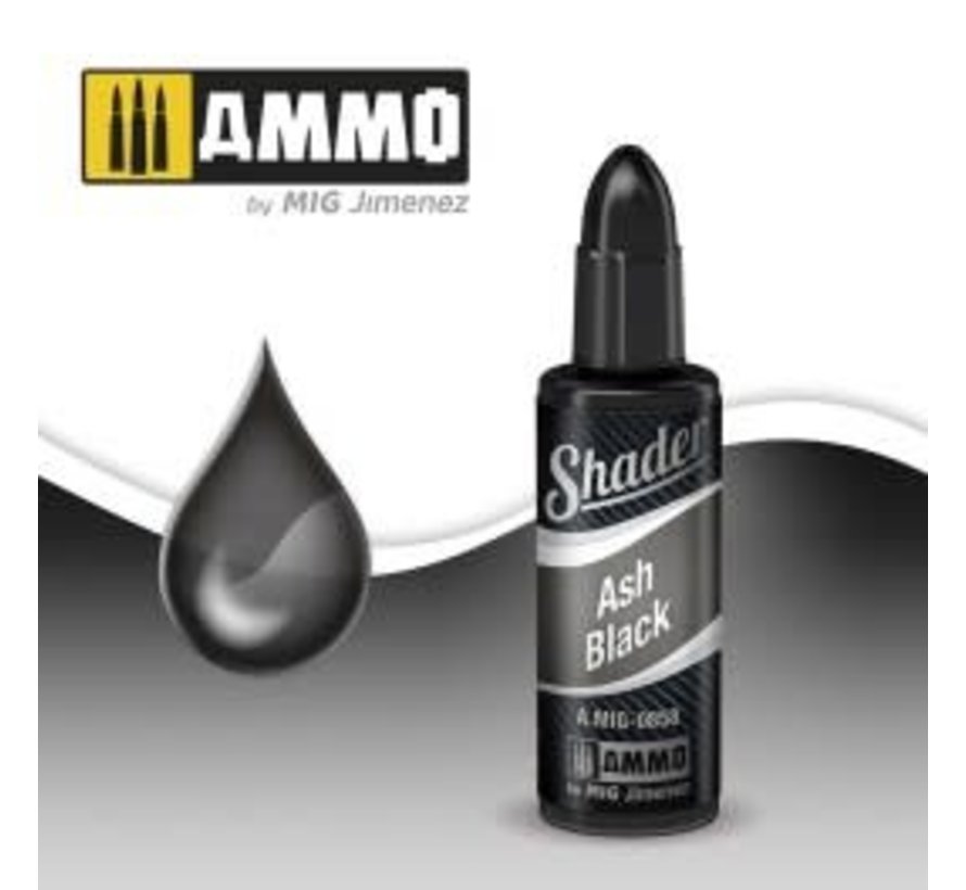AMM0858 Shader - Ash Black (10ml) airbrush