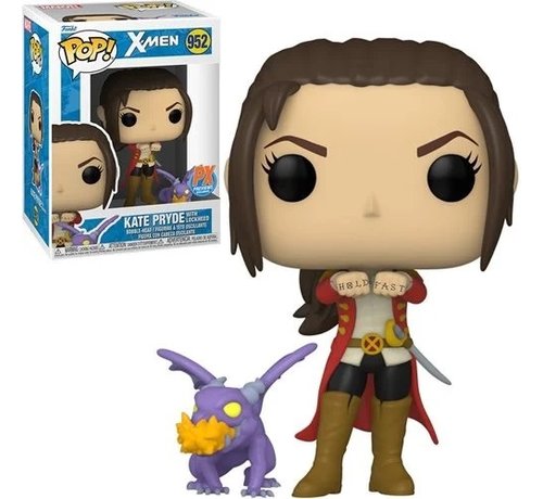Funko Pop! 219200 X-Men Kate Pryde with Lockheed Pop! Vinyl Figure and Buddy - Previews Exclusive