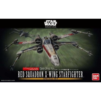BANDAI MODEL KITS 210522 1/72 Red Squadron X-Wing Starfighter Rogue One