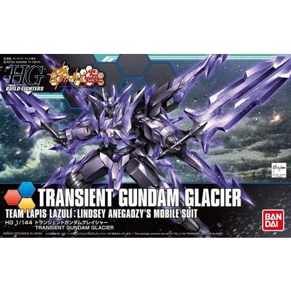 BANDAI MODEL KITS 5055443 HGBF 1/144 Transient Gundam Glacier Honoo Try