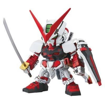 BANDAI MODEL KITS 204935 SD Gundam EX-Standard 007 Gundam Astray Red