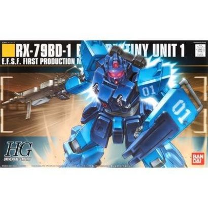 BANDAI MODEL KITS 150528 #80 RX-78BD-1 Blue Destiny Unit 1 Bandai HGUC