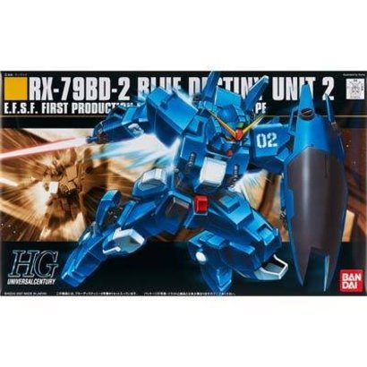 BANDAI MODEL KITS 149254 #77 RX-78BD-2 Blue Destiny Unit 2, HGUC