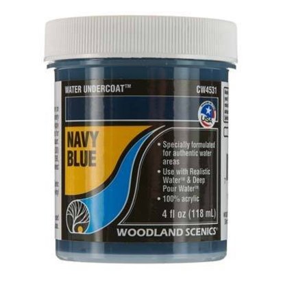 WOO - Woodland Scenics 785- CW4531 Water Undercoat Navy Blue