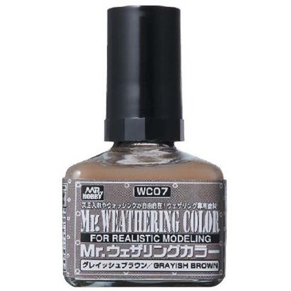 GNZ-Gunze Sangyo WC07 Grayish Brown GSI, Mr. Weathering Color Paint