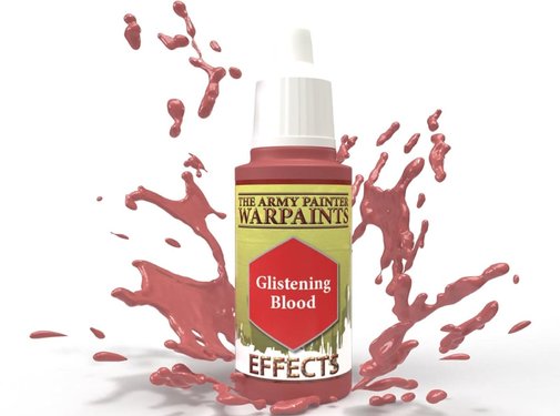 Army Painter (ARM) WP1476 Glistening Blood - Acrylic Paint for Miniatures in 18 ml Dropper Bottle